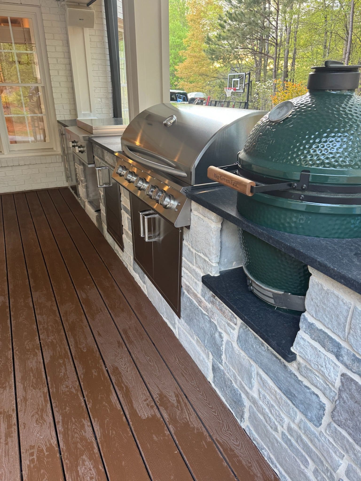 Poolside Outdoor Kitchen in Alpharetta image